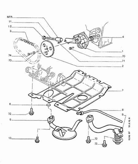 PEUGEOT 1028.12 - Chain, oil pump drive onlydrive.pro