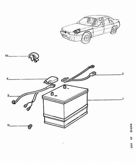 PEUGEOT 5600 TJ - Battery: 01 pcs. onlydrive.pro