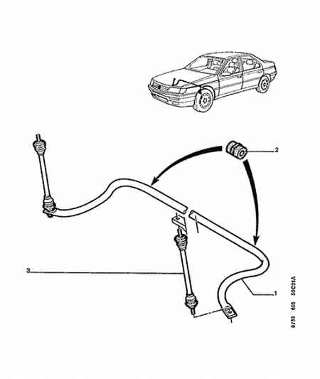 PEUGEOT 5087 49 - Stiepnis / Atsaite, Stabilizators onlydrive.pro