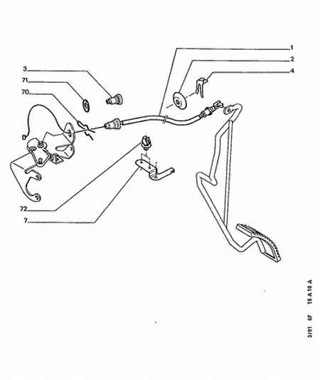 PEUGEOT (DF-PSA) 1629 F8 - Accelerator Cable onlydrive.pro