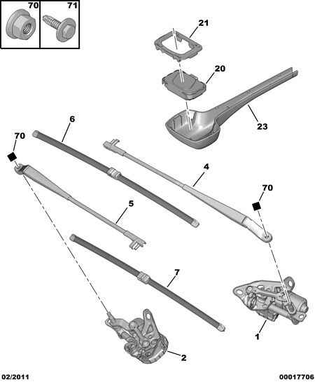 PEUGEOT 6426 TA - Wiper Blade onlydrive.pro