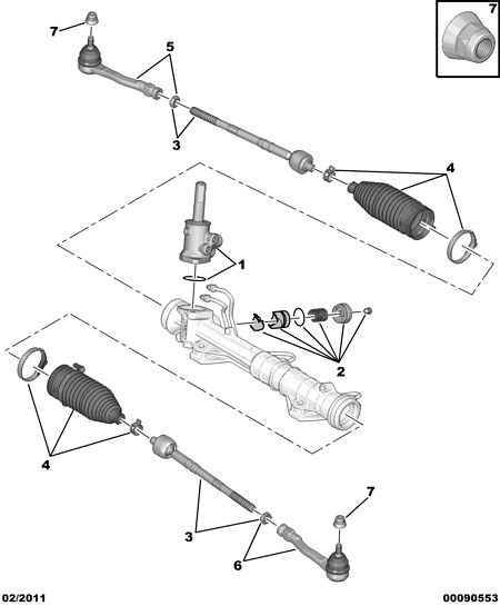 CITROËN 3817 76 - Tie Rod End onlydrive.pro