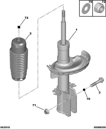 PEUGEOT 5202 WT - Shock Absorber onlydrive.pro