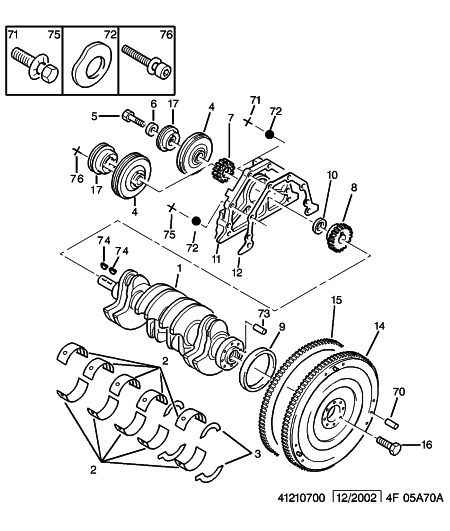 FIAT 051 5K4 - Belt Pulley, crankshaft onlydrive.pro