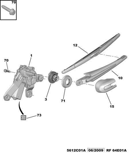 PEUGEOT (DF-PSA) 6429 AX - Wiper Blade onlydrive.pro