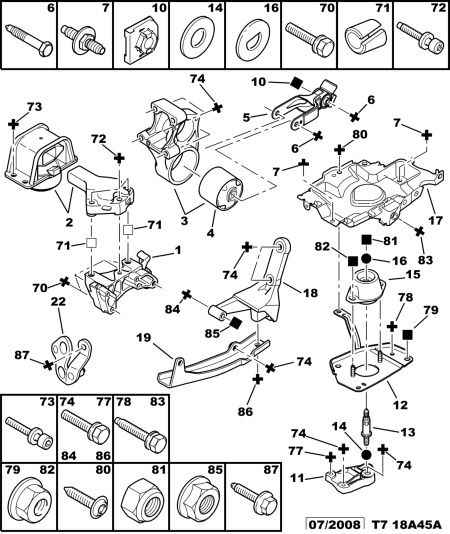 CITROËN 1806 88 - Holder, engine mounting onlydrive.pro