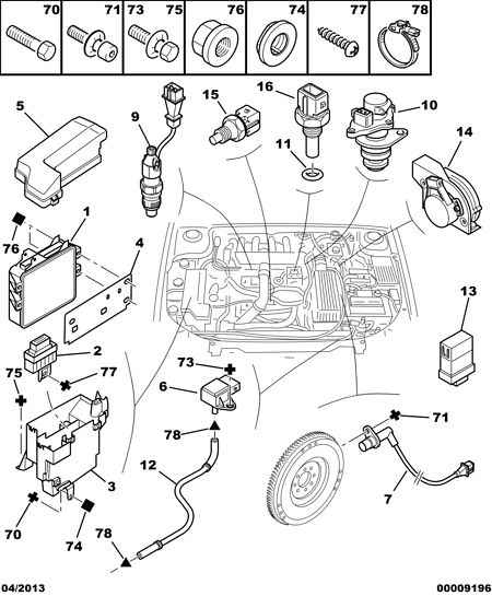 CITROËN 1338.78 - Sensor, coolant temperature onlydrive.pro