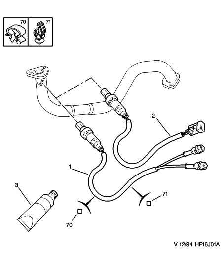 PEUGEOT 1628.9W - Regulator box exh temp probe: 01 pcs. onlydrive.pro