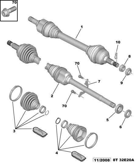 PEUGEOT (DF-PSA) 3273 QK - Drive Shaft onlydrive.pro