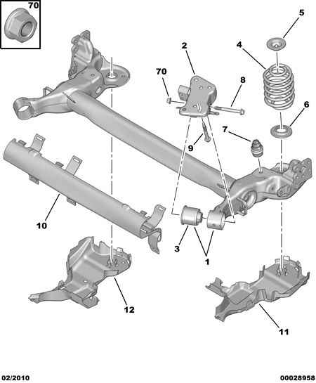 PEUGEOT 5131 E9 - Bush of Control / Trailing Arm onlydrive.pro