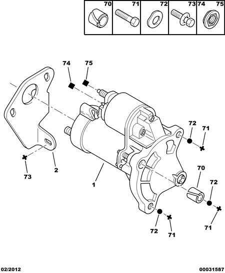 PEUGEOT 5802.F6 - Starter onlydrive.pro