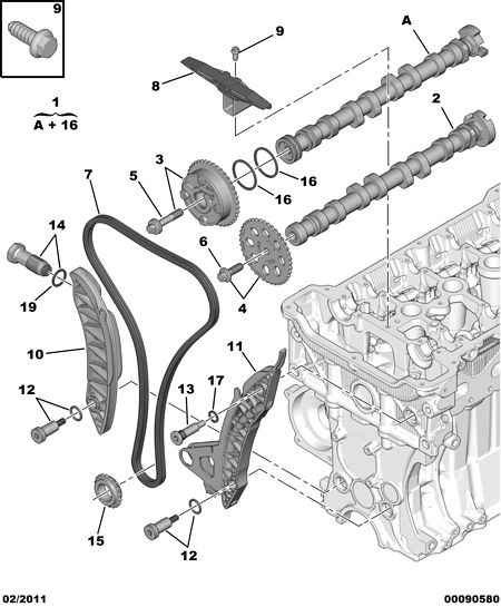 PEUGEOT 0816.H9 - Timing Chain Kit onlydrive.pro