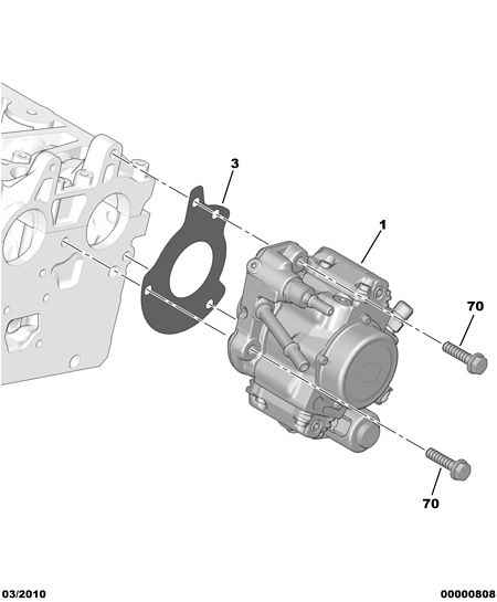 CITROËN 1927.27 - Seal, injection pump onlydrive.pro