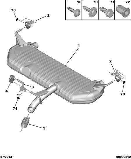 CITROËN 1736 20 - Pipe Connector, exhaust system onlydrive.pro