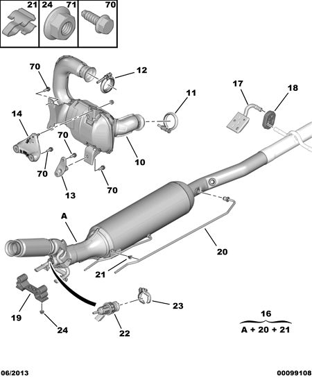 CITROËN 98 012 666 80 - HOSE CLIP onlydrive.pro