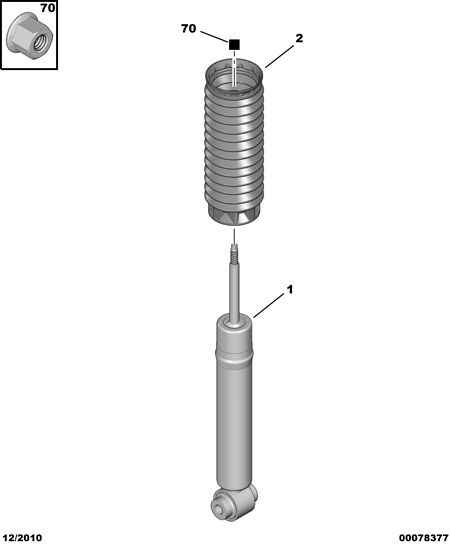 CITROËN 5202.PA - Shock Absorber onlydrive.pro