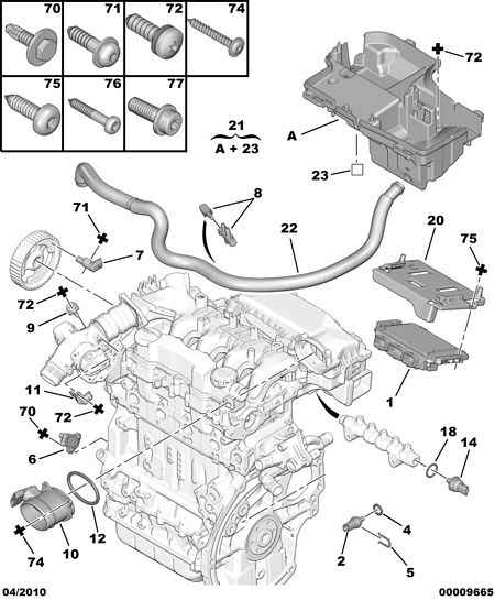 PEUGEOT (DF-PSA) 1920.EH - Sensor, crankshaft pulse onlydrive.pro