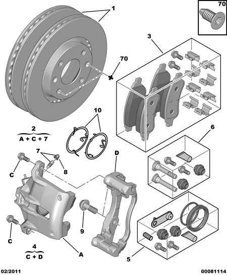 PEUGEOT (DF-PSA) 4249 84 - Brake Disc onlydrive.pro