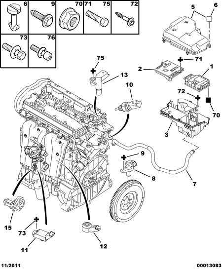 CITROËN 19 204 G - Inj calculator sensor: 01 pcs. onlydrive.pro