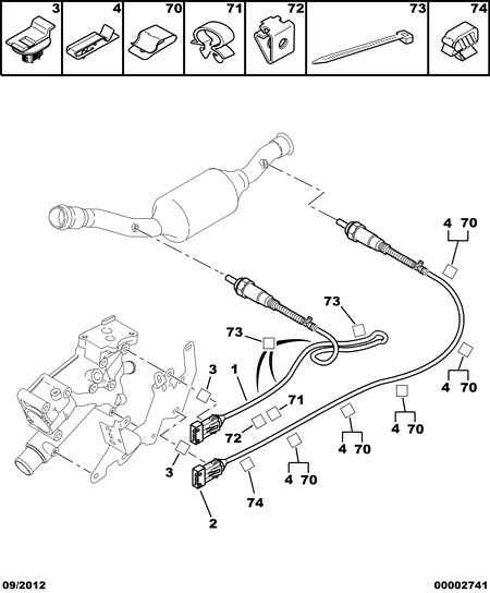 PEUGEOT 1628 HV - Regulator box exh temp probe: 01 pcs. onlydrive.pro