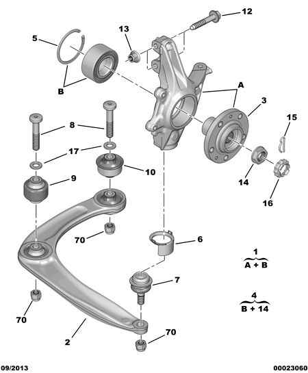 CITROËN 3640.68 - Tie Rod End onlydrive.pro