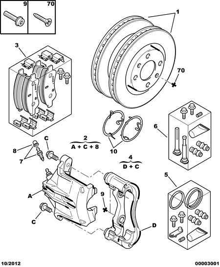 PEUGEOT 4254 71 - Brake Pad Set, disc brake onlydrive.pro