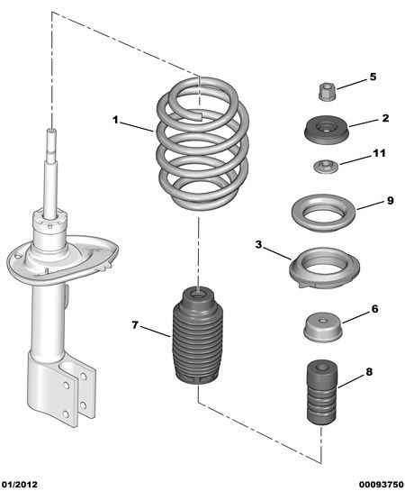 PEUGEOT (DF-PSA) 5031 51 - Rubber Buffer, suspension onlydrive.pro