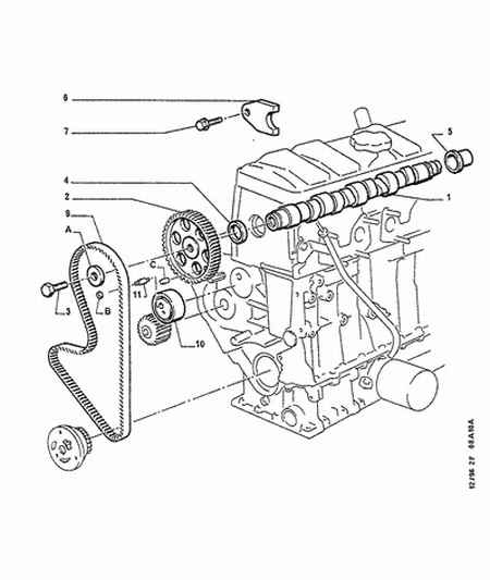 CITROËN 0816.44 - Camshaft -timing gears: 01 pcs. onlydrive.pro