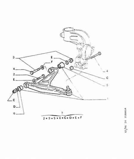 PEUGEOT 3523.23 - Bush of Control / Trailing Arm onlydrive.pro