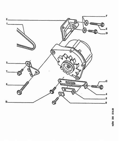 PEUGEOT (DF-PSA) 5750 ST - V-Belt onlydrive.pro