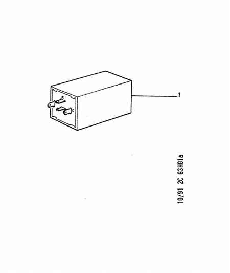 CITROËN 6323 21 - Flasher Unit onlydrive.pro