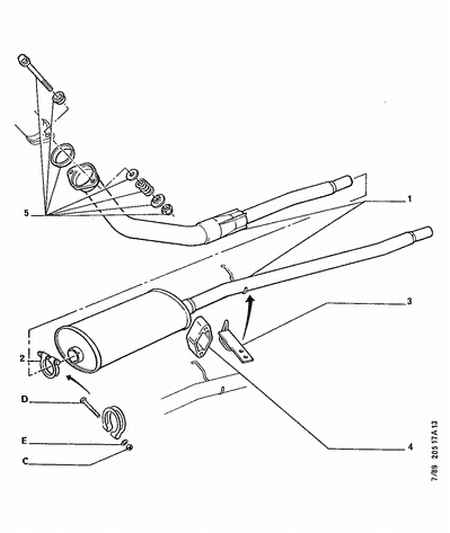 PEUGEOT (DF-PSA) 1713 31 - Pipe Connector, exhaust system onlydrive.pro