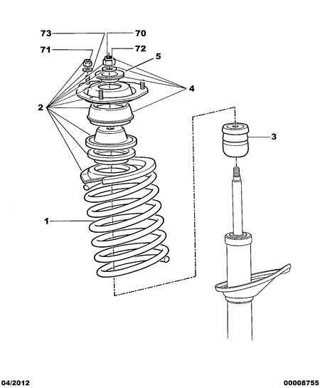 CITROËN 5033.23 - Rubber Buffer, suspension onlydrive.pro