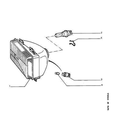 PEUGEOT (DF-PSA) 6216 99 - Headlight: 02 pcs. onlydrive.pro