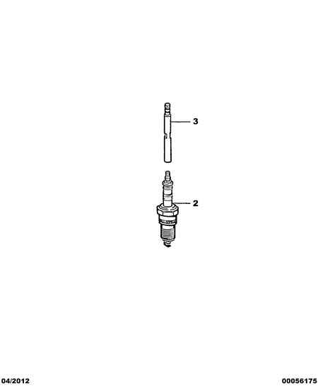 CITROËN 5962.13 - Spark plug: 04 pcs. onlydrive.pro