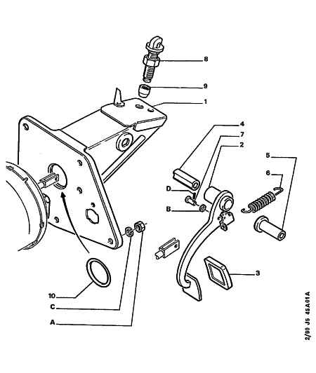 PEUGEOT 4534.06 - Pedal bracket: 01 pcs. onlydrive.pro