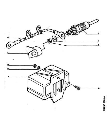 CITROËN 5981.15 - Vadības bloks, Kvēlsveces darbības laiks onlydrive.pro