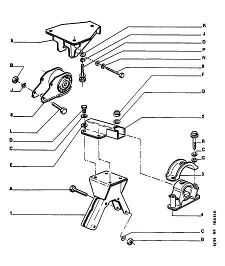 Maserati 1801 37 - Fixing-power unit lift point: 01 pcs. onlydrive.pro