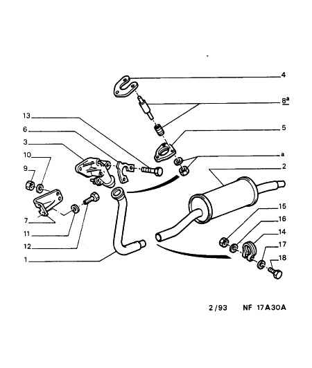 CITROËN 6953 06 - Spring Washer, exhaust system onlydrive.pro