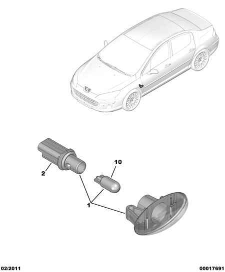 CITROËN 6371.48 - Kvēlspuldze, Mirgojošie / Gabarītlukturi onlydrive.pro