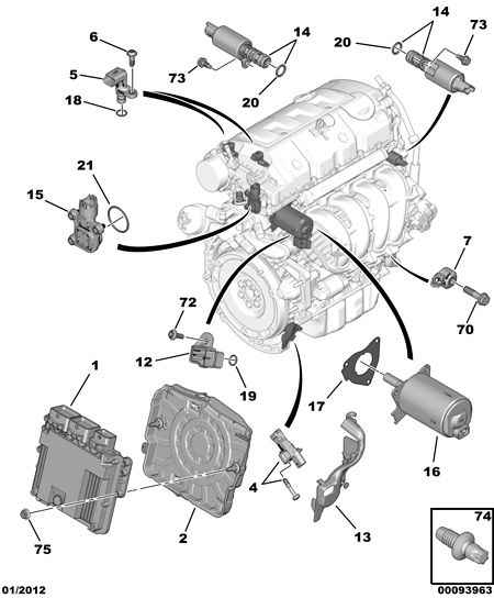 CITROËN 1920 RX - Sensor, intake manifold pressure onlydrive.pro