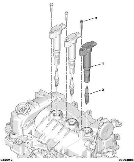 CITROËN 96 712 145 80 - Ignition Coil onlydrive.pro