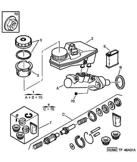 PEUGEOT 4601-G1 - Brake master cylinder fluid reservoir: 01 pcs. onlydrive.pro