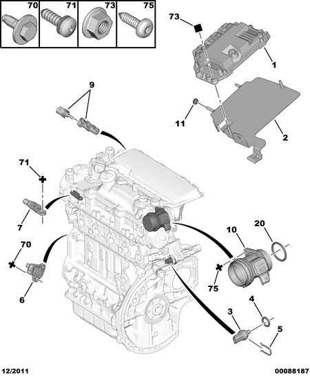 PEUGEOT 1920.EK - Air Mass Sensor onlydrive.pro