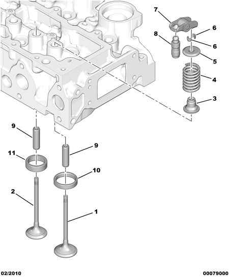 CITROËN 0903.65 - Finger Follower, engine timing onlydrive.pro