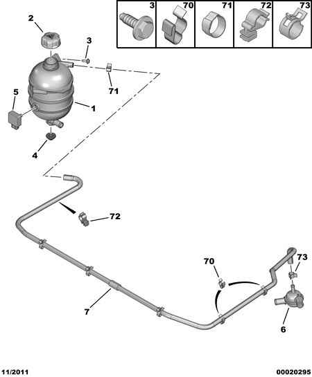 CITROËN 1306.E4 - Sealing Cap, radiator onlydrive.pro