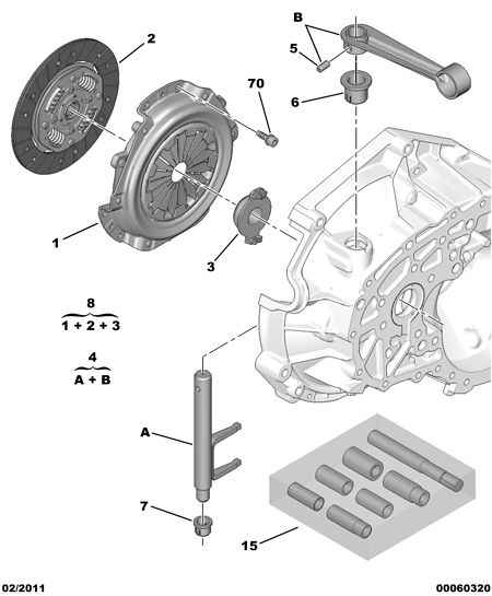 CITROËN 2117 56 - Release Fork, clutch onlydrive.pro