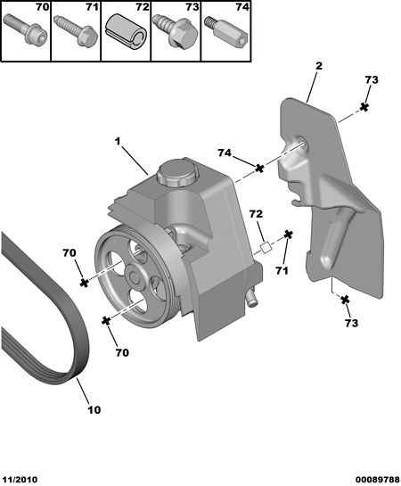 CITROËN 5750 Y9 - V-Ribbed Belt onlydrive.pro