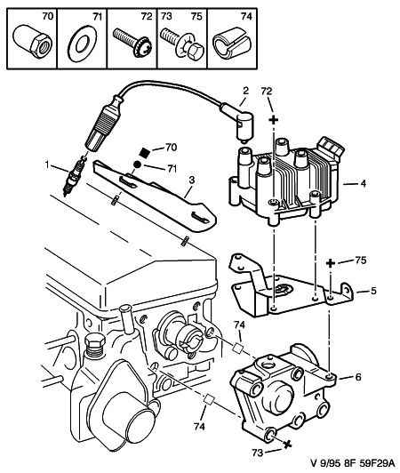 CITROËN 5962.W4 - Engin spark plug ignit electr modul coil: 04 pcs. onlydrive.pro