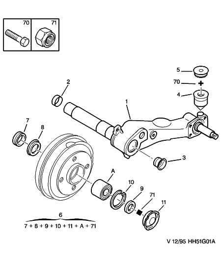 PEUGEOT 3748.17 - Rato guolio komplektas onlydrive.pro